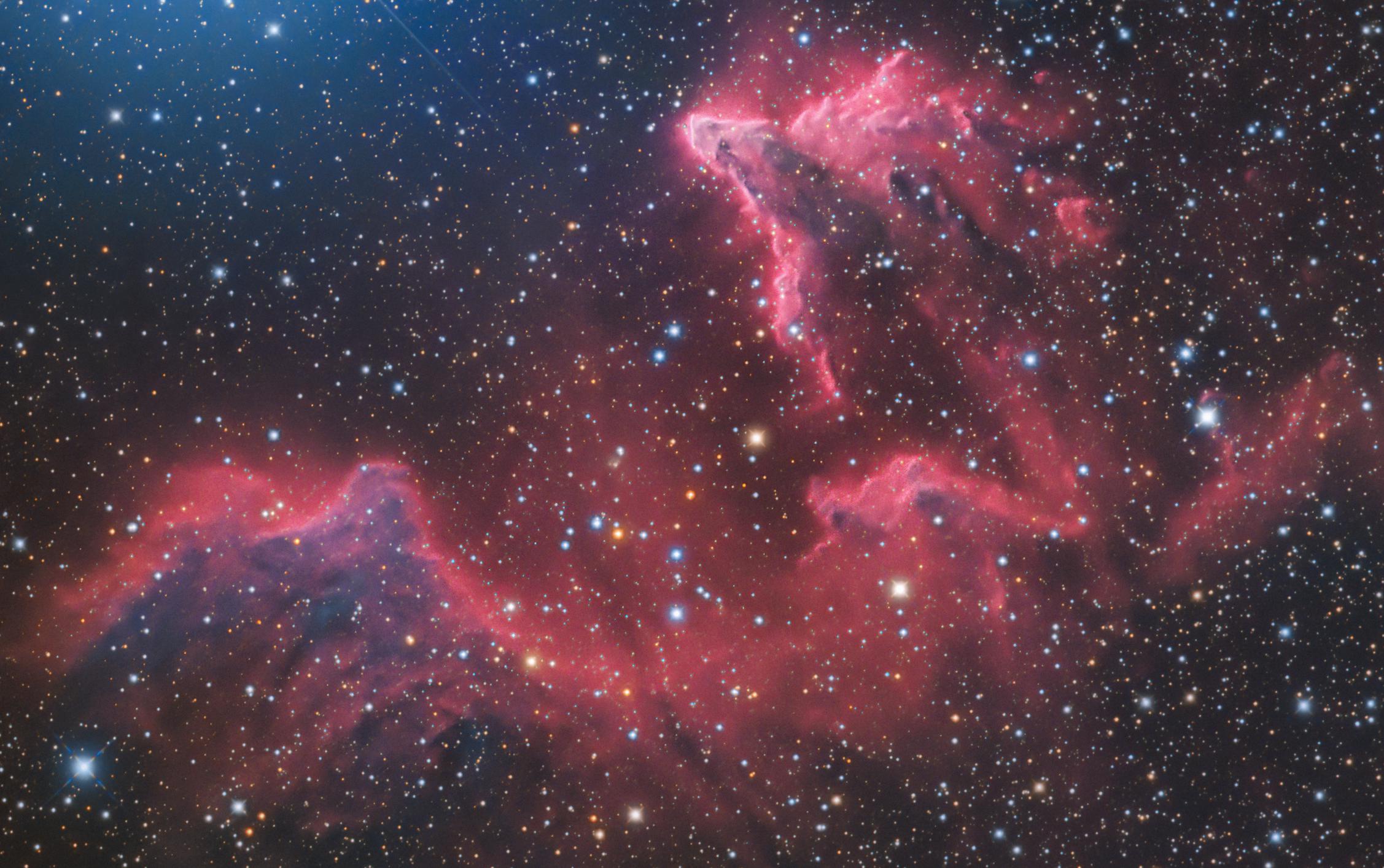 IC63 - Ghost in Cassiopeia 