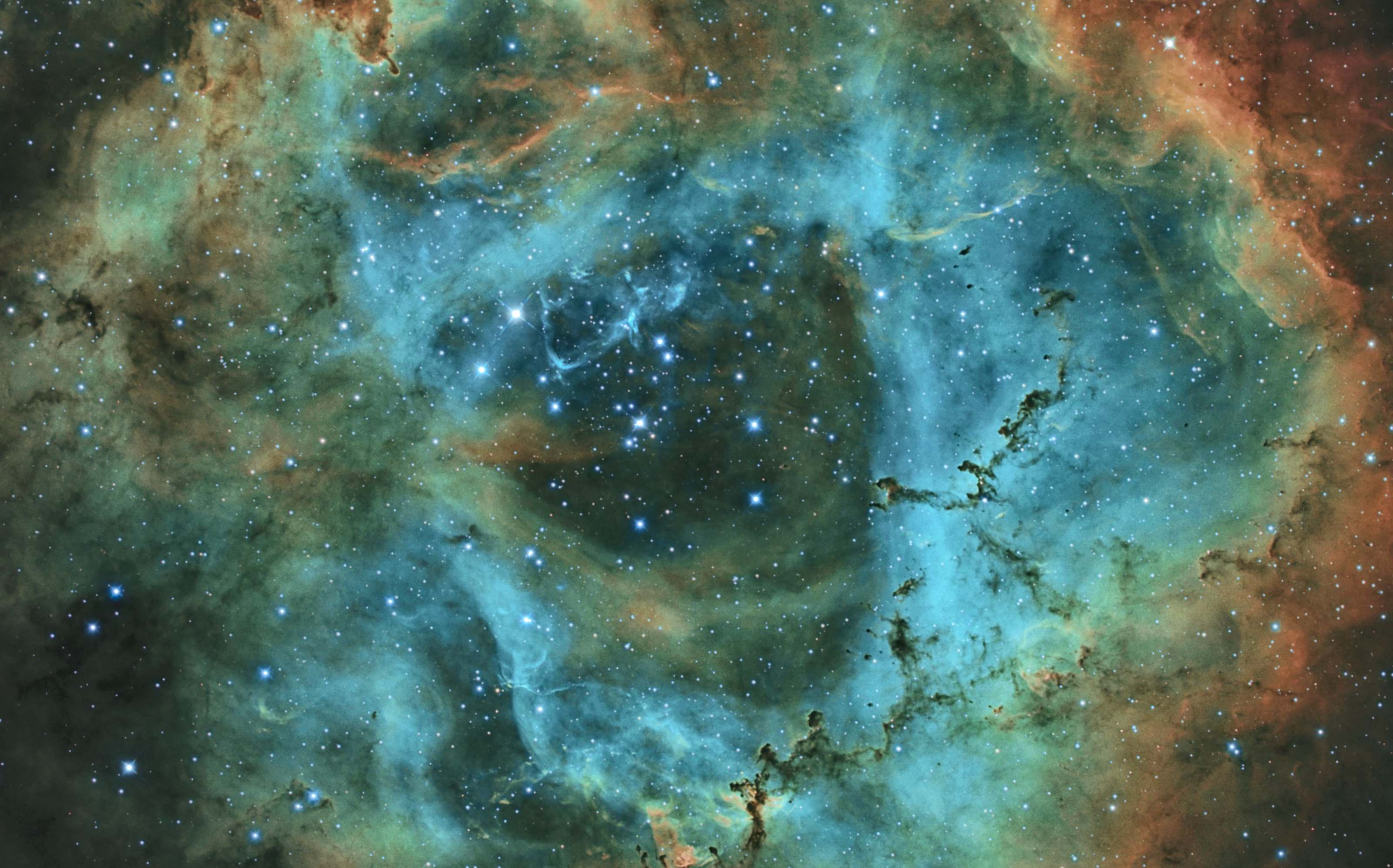 NGC 2237 in SHO