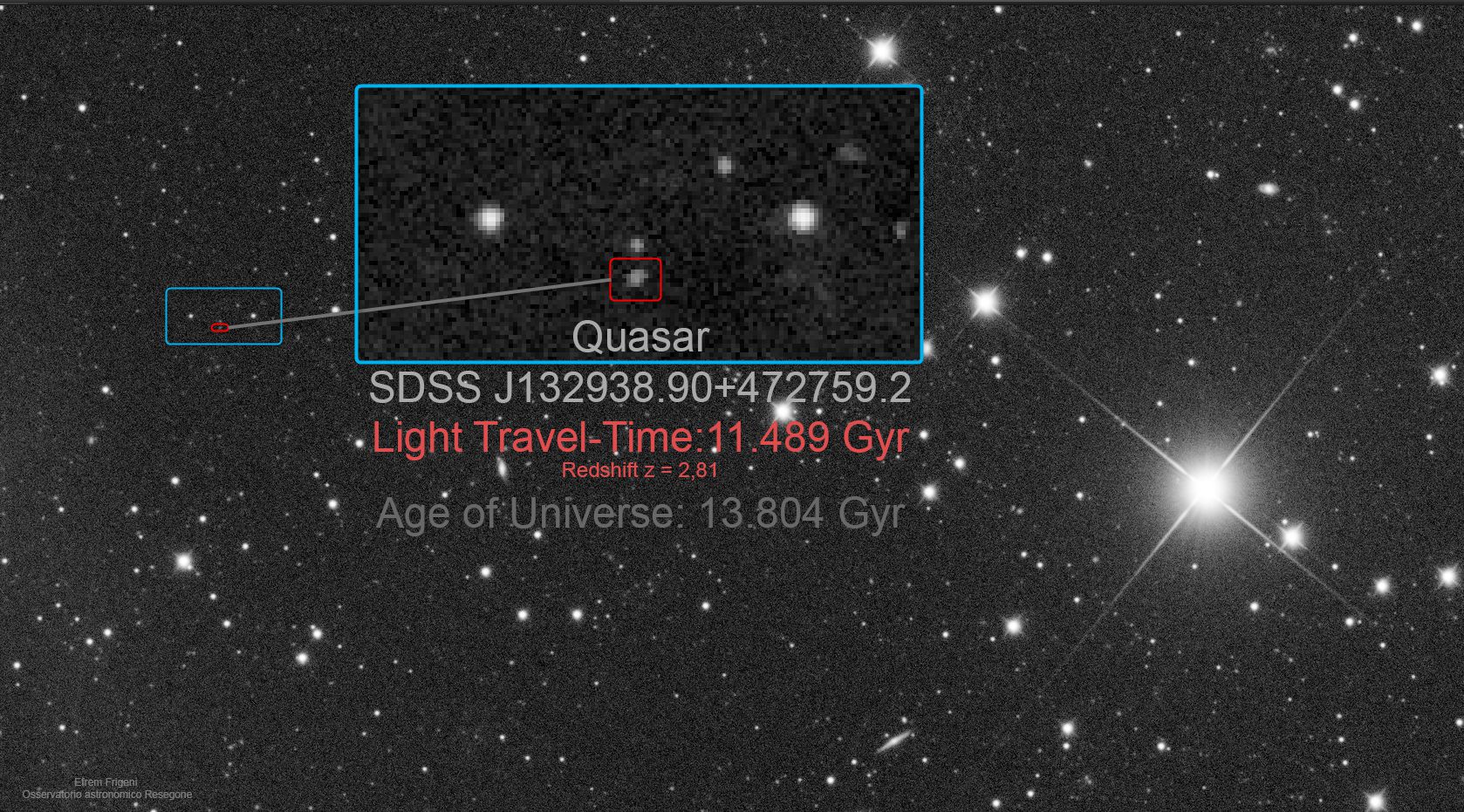 Quasar 11Gyr