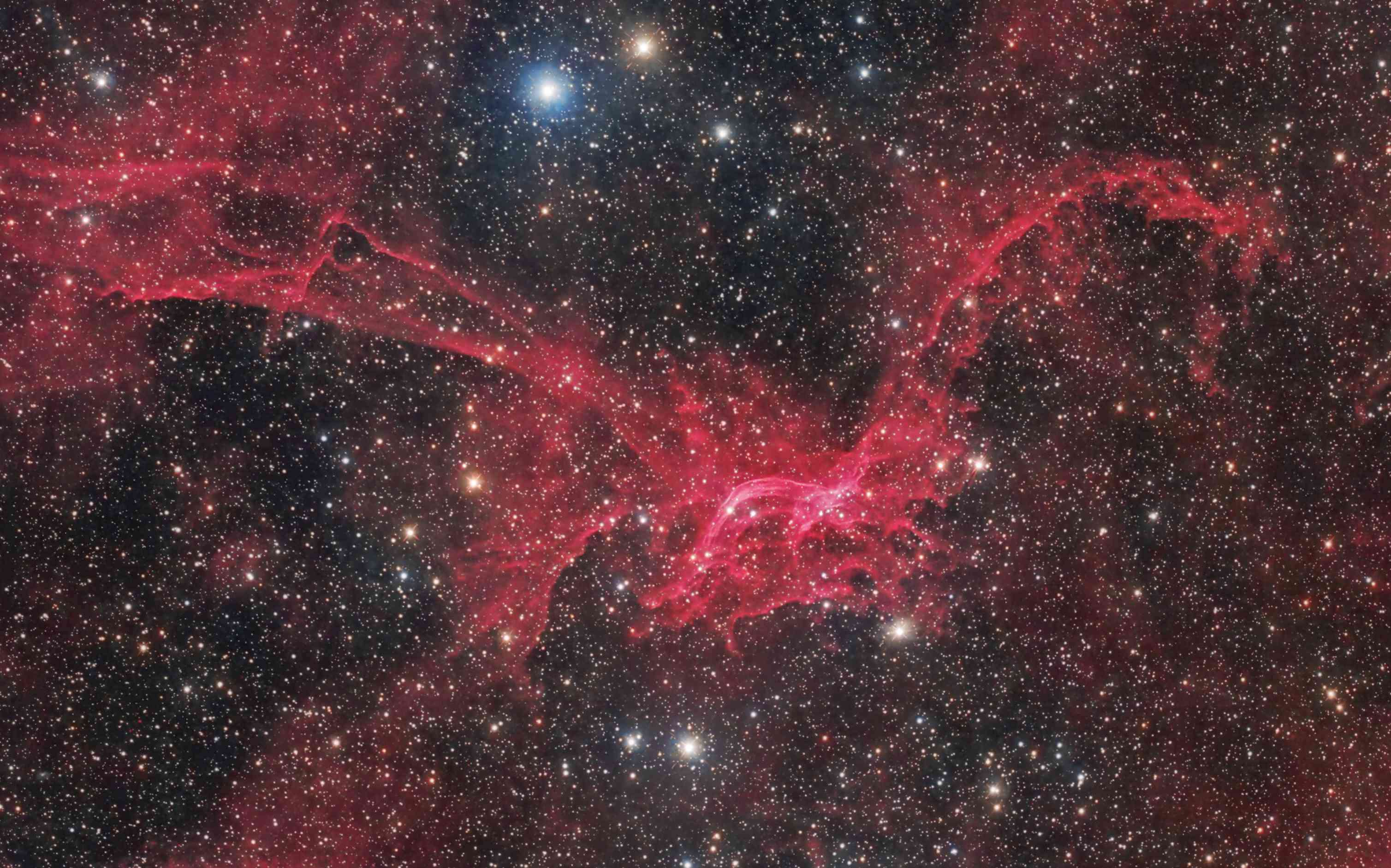 Sh2-114 The Fly Dragon Nebula